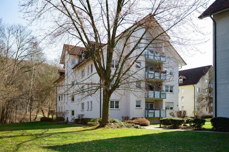 Hausansicht Bad Gottleuba-Berggie�h�bel Etagenwohnung Sicher vermietete Wohnung in ruhiger Lage