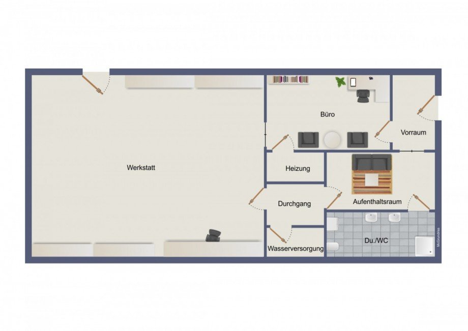 Grundriss_EG Mehrfamilienhaus Bad Gottleuba-Berggie�h�bel
