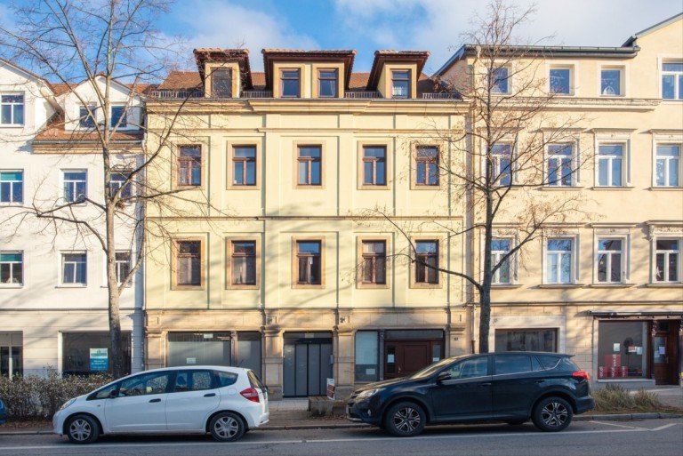 Geb�udeansicht Pirna Dachgeschosswohnung Zentral gelegene Wohnung - Neubau im historischen Flair