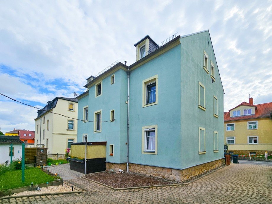 Hausansicht Mehrfamilienhaus Dohna
