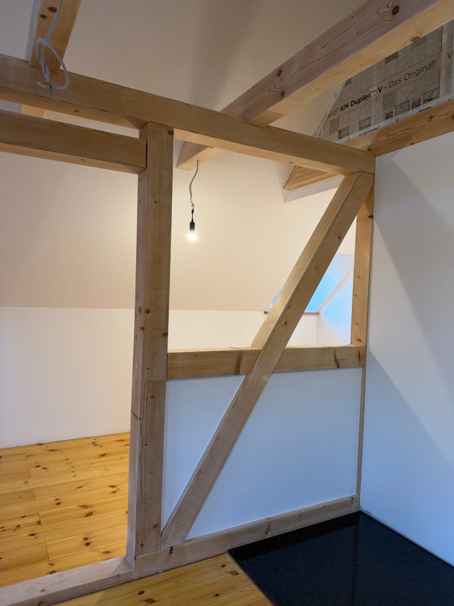 Individuell gestaltet mit Sichtbalken Einfamilienhaus Gohrisch