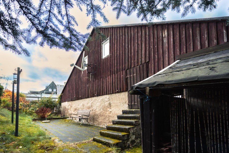 Zugang Dachboden Bauernhaus Altenberg