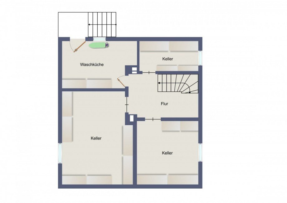 Grundriss KG Einfamilienhaus Dresden