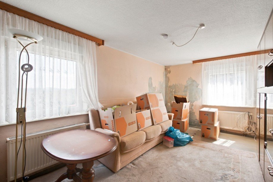 Wohnzimmer Doppelhaush�lfte K�nigstein/S�chsische Schweiz