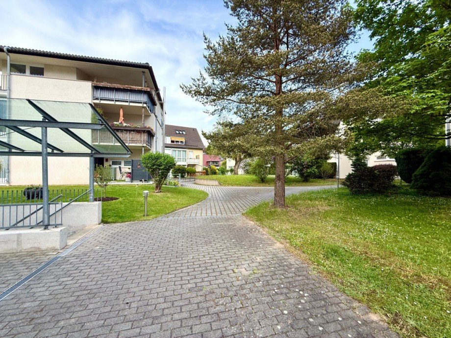 Eingang zur Tiefgarage Maisonettewohnung Dresden