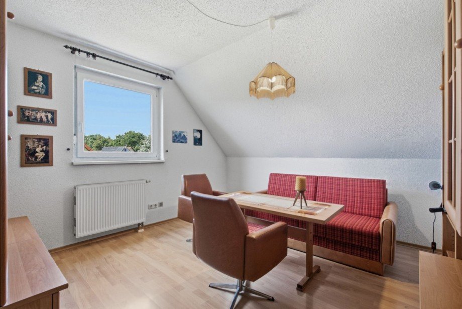 Kinderzimmer im Obergeschoss Einfamilienhaus Lohmen