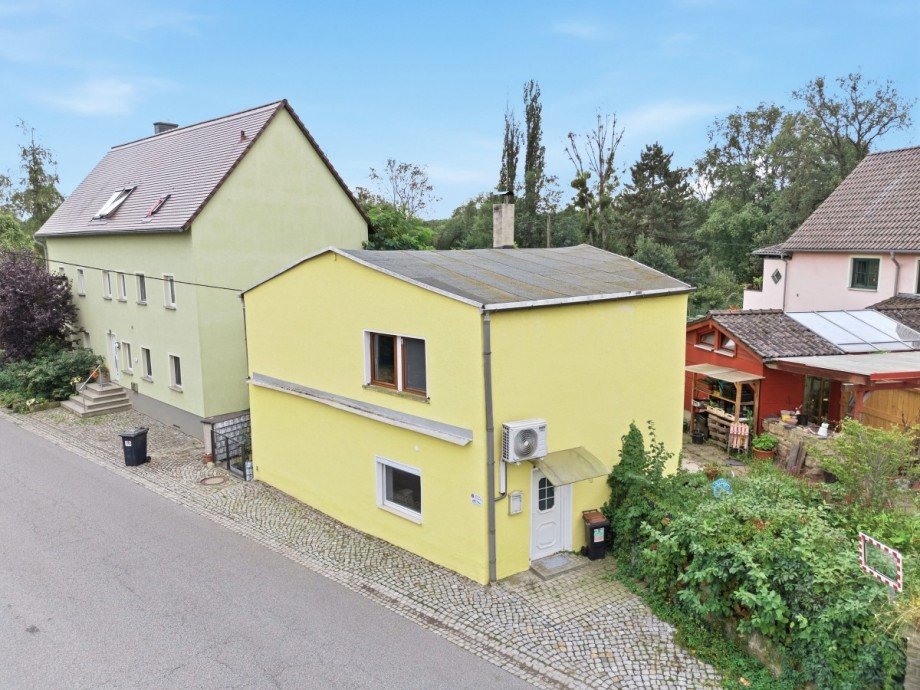 Hausansicht Stra�enseite Einfamilienhaus Pirna
