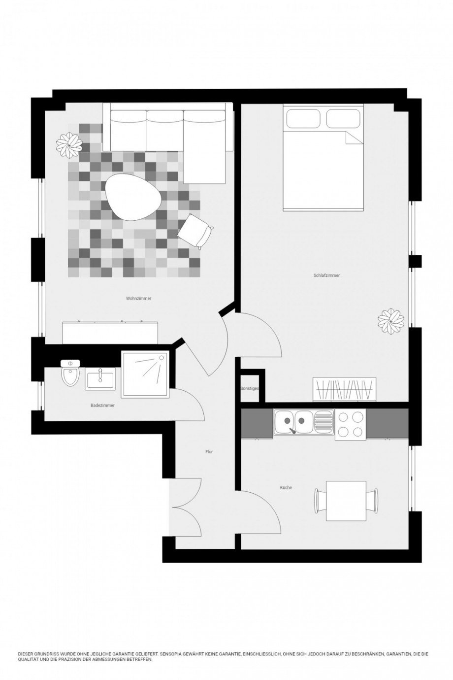 Grundriss Etagenwohnung Pirna