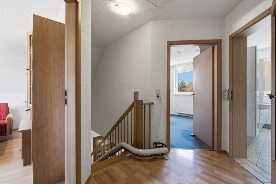 Flur im Obergeschoss Einfamilienhaus Lohmen