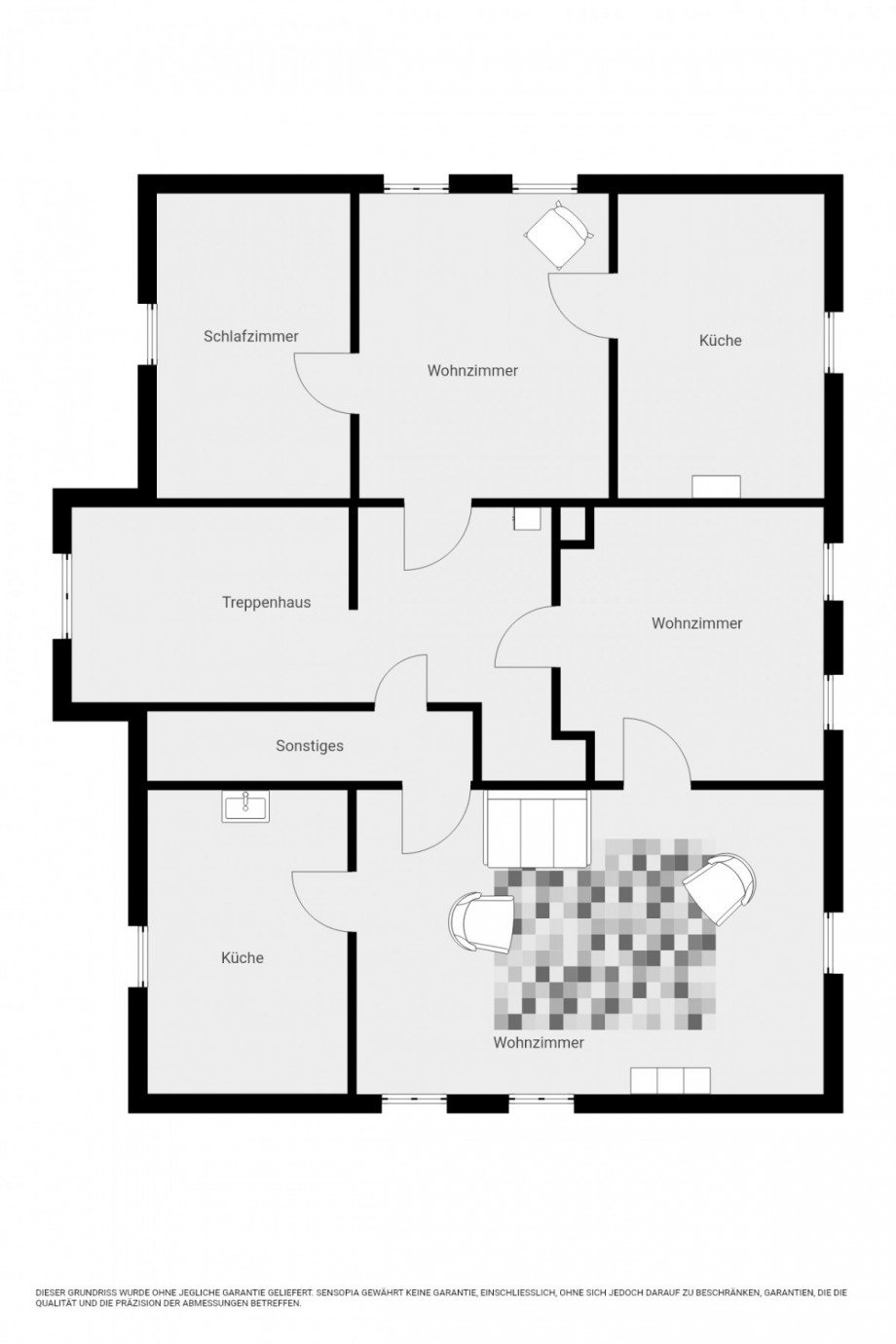 Grundriss DG Mehrfamilienhaus Dohna