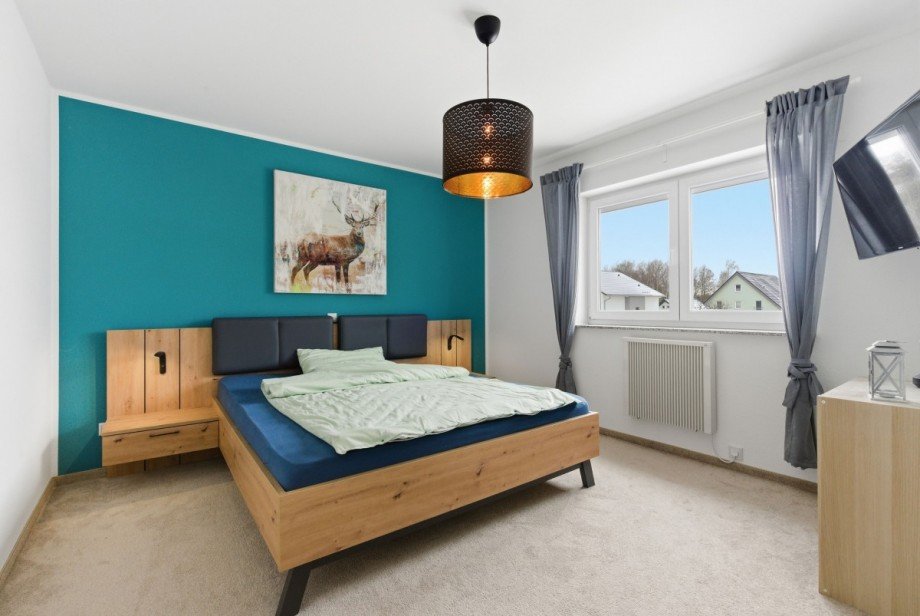 Schlafzimmer Einfamilienhaus Lohmen